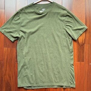 Mossimo Supply Co. Olive Green Men's Short Sleeve Tee
